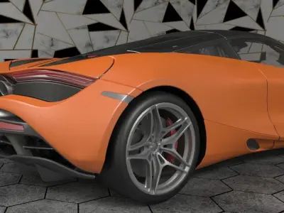 Mclaren 720s 3D model