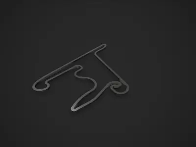 Shanghai International Circuit - China - 3D Printable 3D print model
