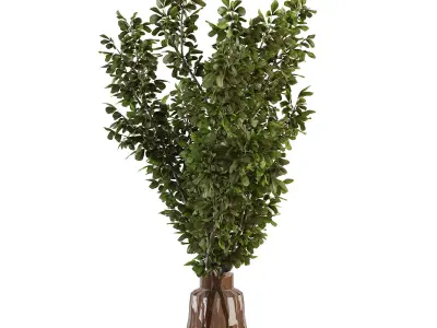 Branches in a vase 018 3D model