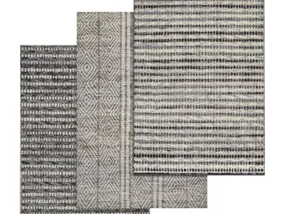Rug Set 1568 3D model