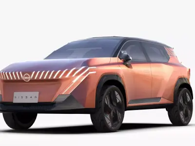 Nissan Epic New SUV Concept Low-poly 3D model