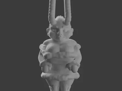 Mrs Krampus 3D print model
