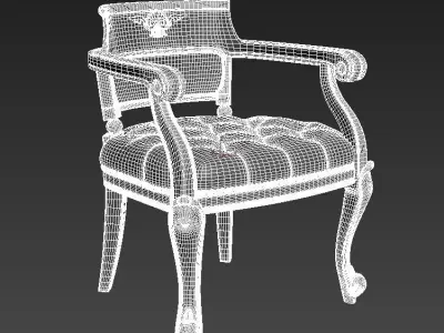 Classic Chair  Free 3D print model