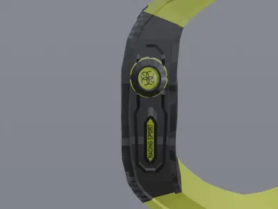 Mansory Apple Watch case Low-poly 3D model