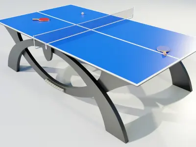 Ping Pong Table 3D model