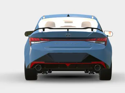Hyundai Elantra N 3D model
