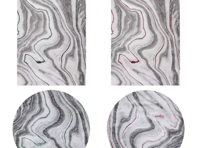 Rugs No 17 Low-poly 3D model