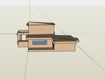Median house  3D model