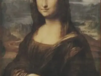 Monalisa painting Free 3D model