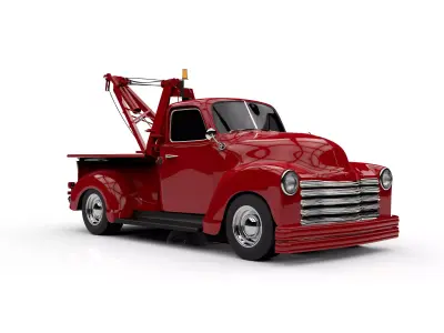 1953 CHEVROLET WRECKER 3100 TOW TRUCK  3D model