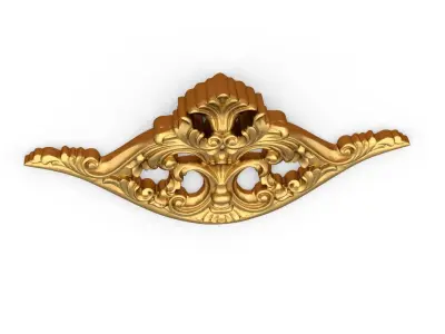 Classic decor ornament 309 3D model