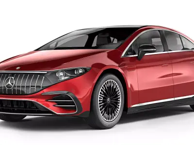 Mercedes-Benz EQS AMG 2022 3D model