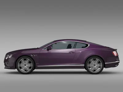 Bentley Continental GT 2017 3D model