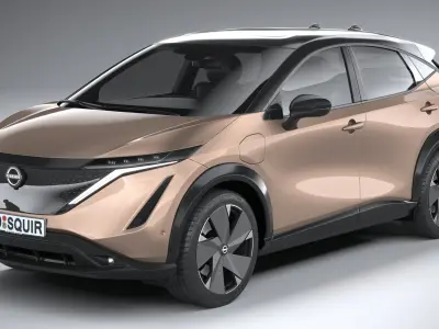 Nissan Ariya 2021 3D model