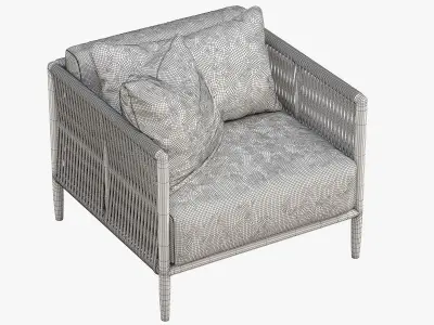 Brown Jordan Maldives Lounge Chair 3D model