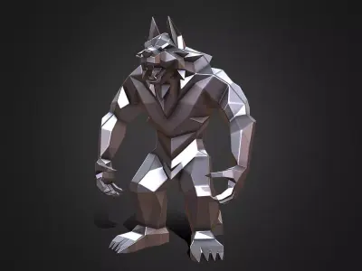 Werewolf  3D print model