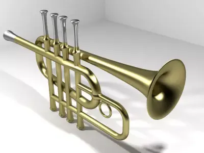 Trumpet Type 3 3D model