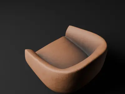 Modern Luxury Sofa 3D Model Low-poly 3D model shop
