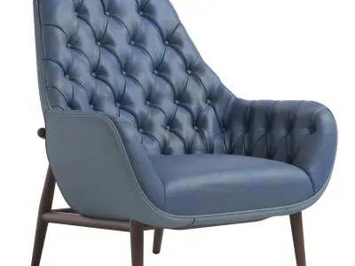 Jade Luxury Armchair 3D model