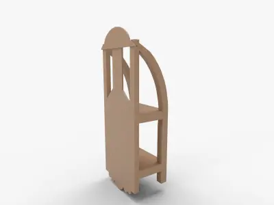Decorative Sleigh 3D model
