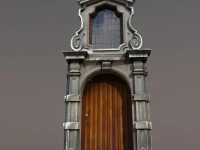 Door Portal Low poly 88 3D model
