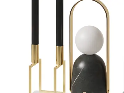 Decor Set 004 3D model