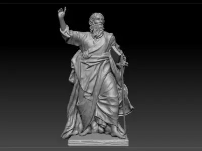 disciples of jesus06 3D model 3D model