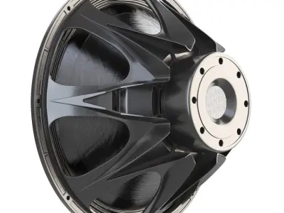 Powerful speaker 21SW150 3D model