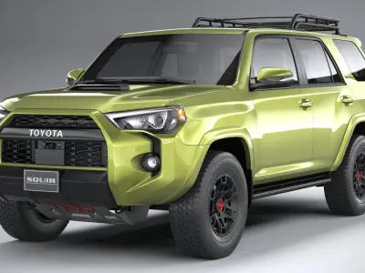 Toyota 4Runner TRD PRO 2020 3D model