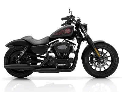 Harley Davidson Iron 883 3D model