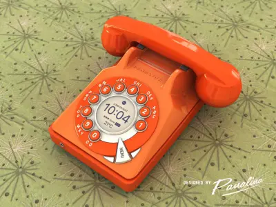 Panalina S63neo telephone 3D model