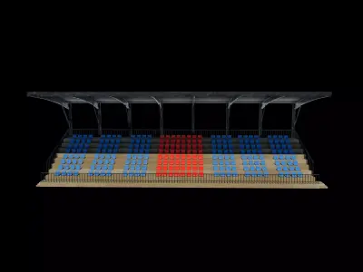 Grandstand 3D model