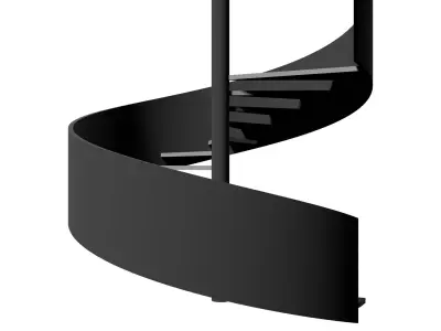 Spiral stair 2023-0007 3D model