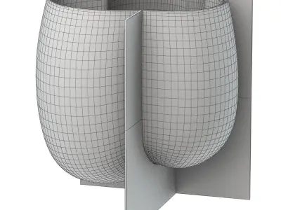 Vase 02 3D model buy