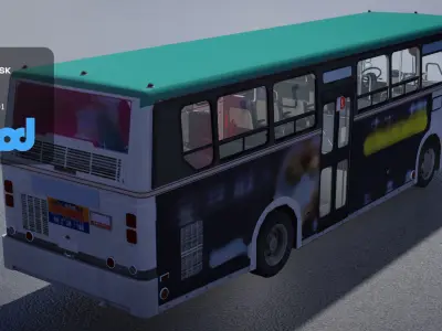 TW Bus 006 3D model