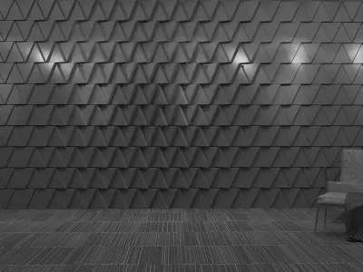 STM-D  wall parametric model 90 Low-poly 3D model