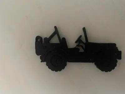 llavero jeep 3D model