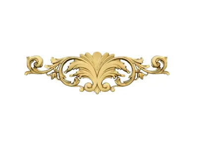 classic decor ornament 06 3D model