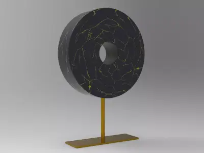 Oreko Vase Low-poly 3D model