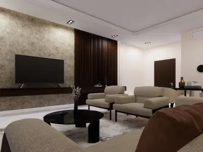 PRESIDENTIAL HOTEL SUITE 3D model