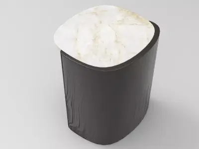 Kolino Side Table Low-poly 3D model