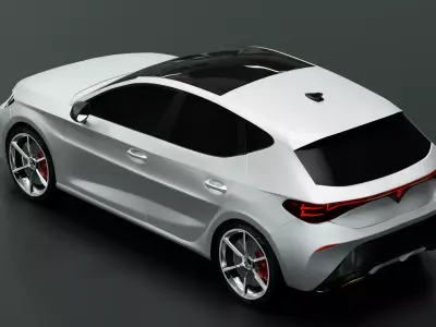 Cupra Leon 2024 Inspired Exterior  Concept Body Only No Interior 3D model
