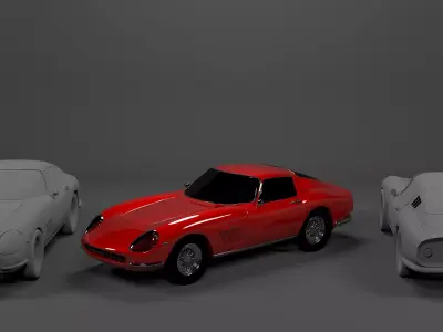 Ferrari car 3D model purchase