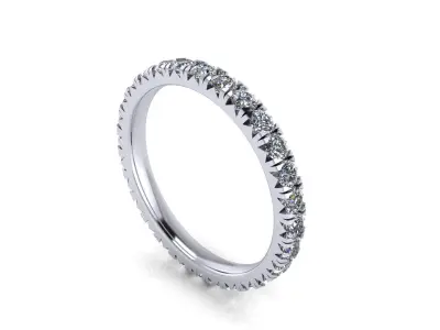Wedding Ring Size 4 3D print model purchase