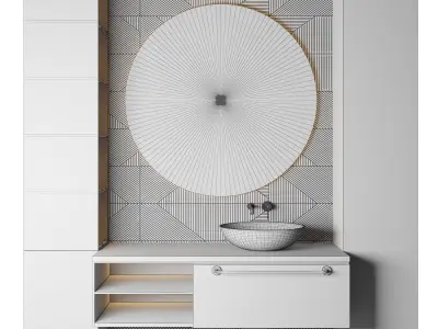 Luxury Bathroom 80 3D model