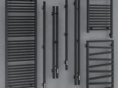 Towel dryers TONI ARTI 2 3D model