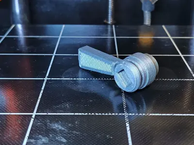 Mitsubishi contact lever for MB811106 AT selector 3D print model