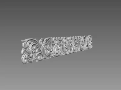 Ornament for furniture 3D model
