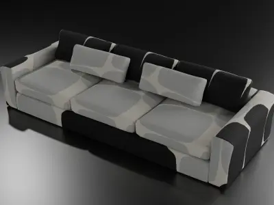 Sofa 01 Free 3D model