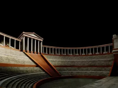 Ancient Roman Architecture Pack   3D model